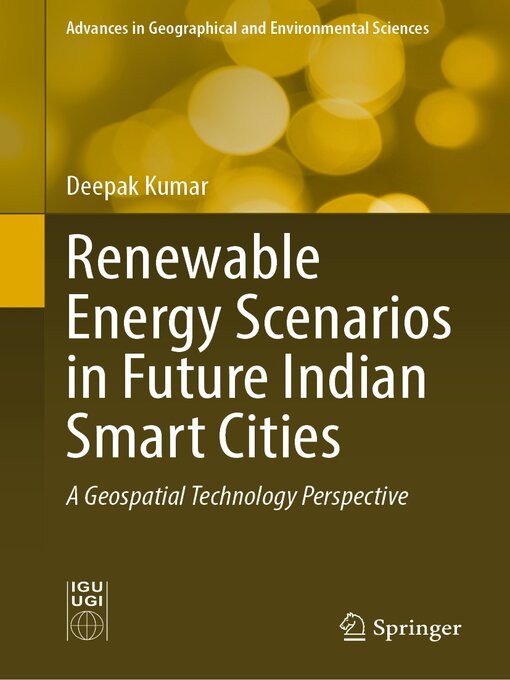 Title details for Renewable Energy Scenarios in Future Indian Smart Cities by Deepak Kumar - Available
